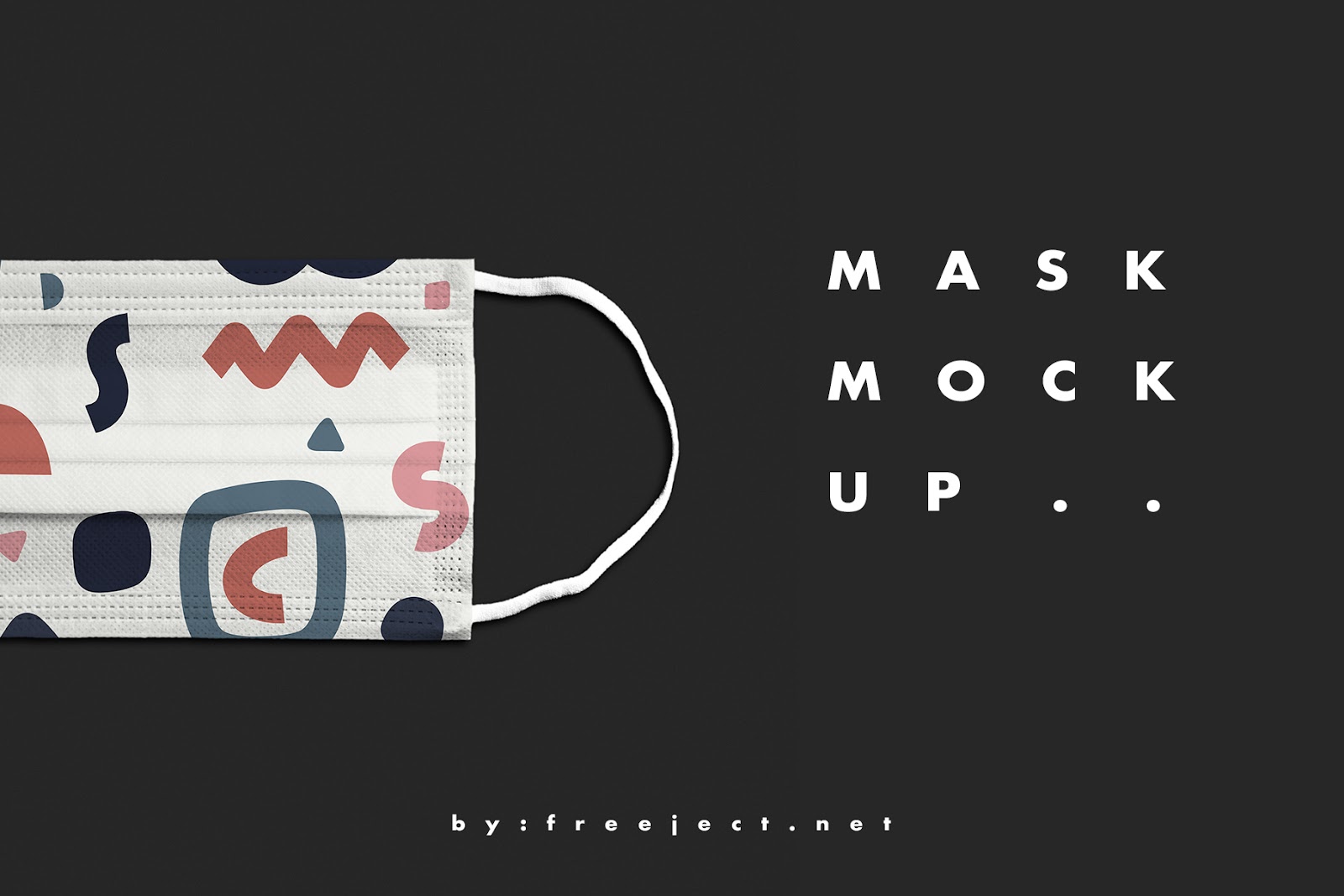 Download Free Download DEMO Surgical Mask Photoshop Mockups Template