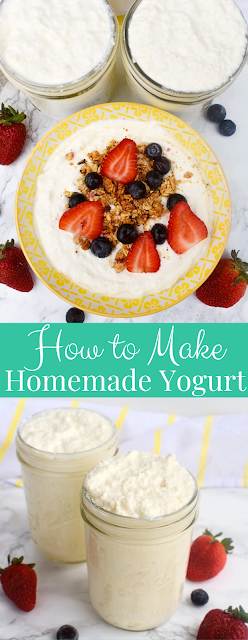 A step-by-step tutorial on how to make homemade yogurt on the stovetop.
