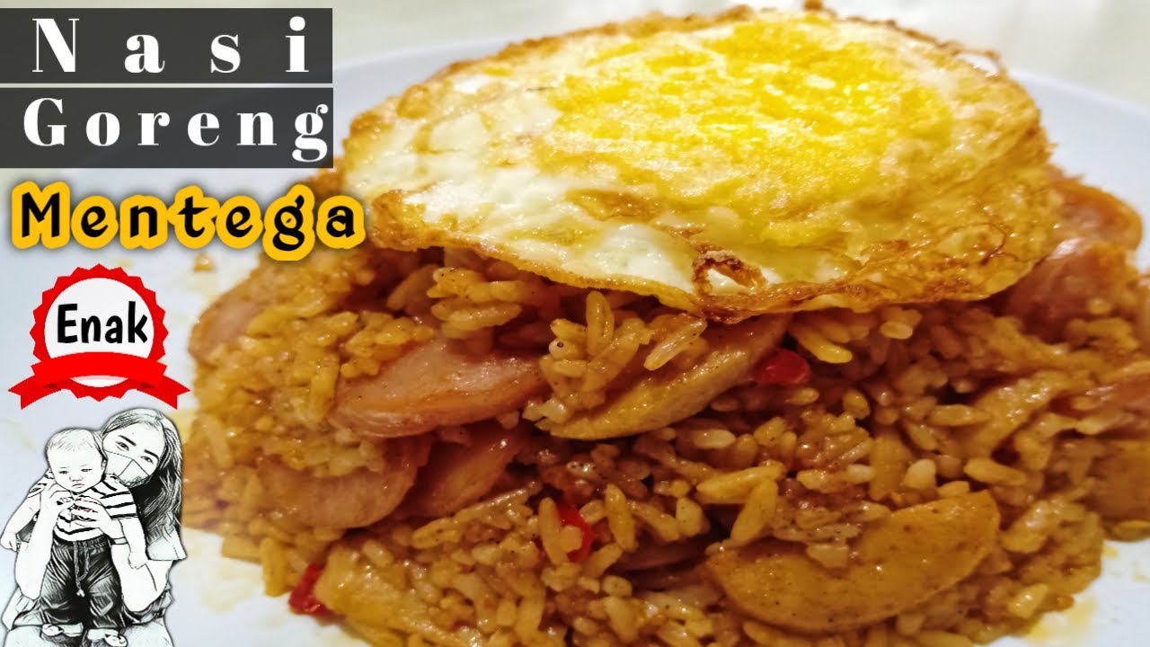 Nasi goreng Mentega, Cara Membuat Nasi Goreng Mentega, Cara Praktis Membuat Nasi Goreng Mentega, Resep kekinian nasi Goreng mentega