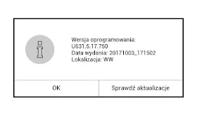 PocketBook Touch HD 2 - zrzut ekranu z wersją oprogramowania