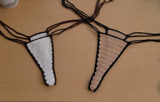 Crochet Thong Bikini Bottom