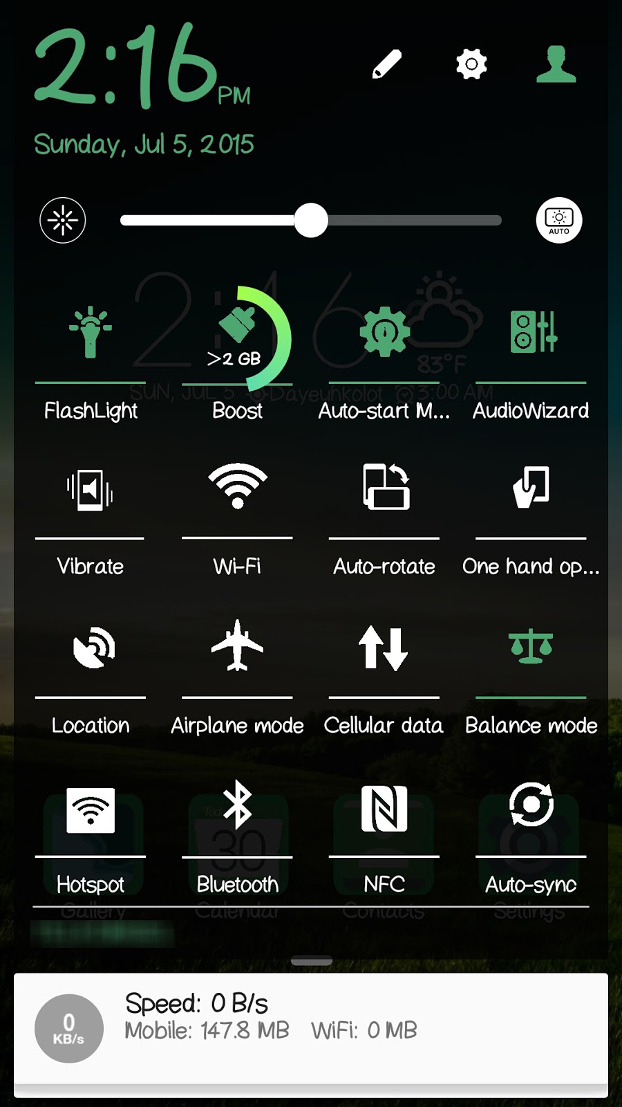[Themes] Go Green Zenfone 2 ZenUI Theme ~ Asus Zenfone ...