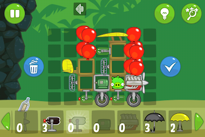 Game Bad Piggies 1.3.0 vehicle build SS