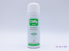 Chilly Fresh desodorantes belleza transpiración verano