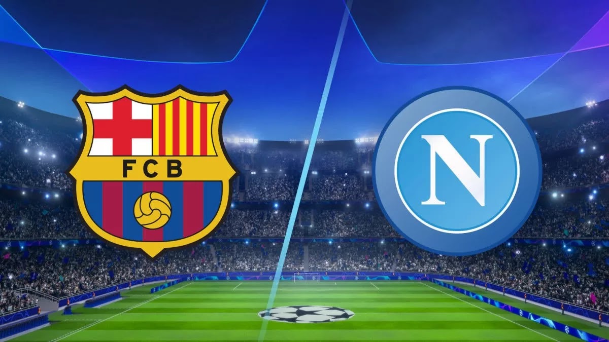 Direct du match entre Barcelone et Naples de la Ligue des Champions en haute qualité