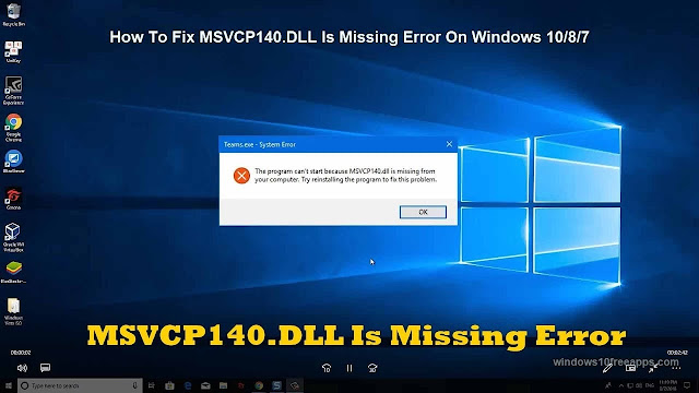 How to Fix MSVCP140.dll Missing Error?