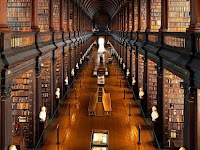 The Long Room at the Trinity College, Dublin