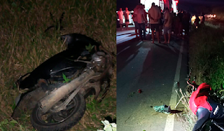Batida entre motos mata dois homens em Santaluz