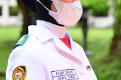 Ayumi Sasaki Pembawa Baki Penurunan Bendera Merah Putih yang Ingin Masuk Akpol