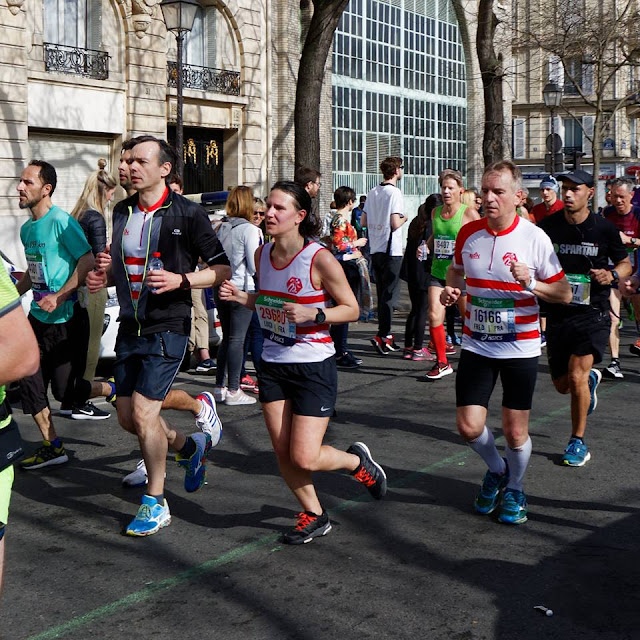 dans le dur au marathon de paris 