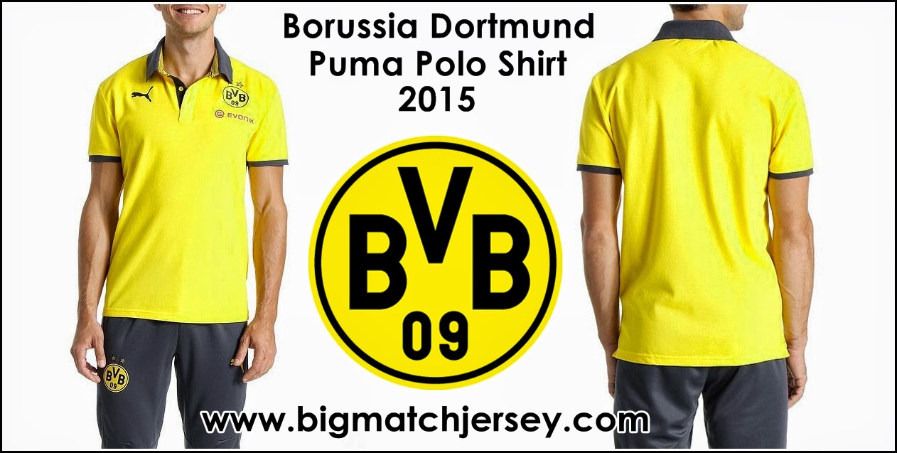 Polo BVB Dortmund Yellow 2015