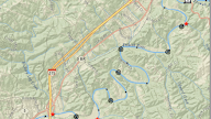 Lower Etowah River Map