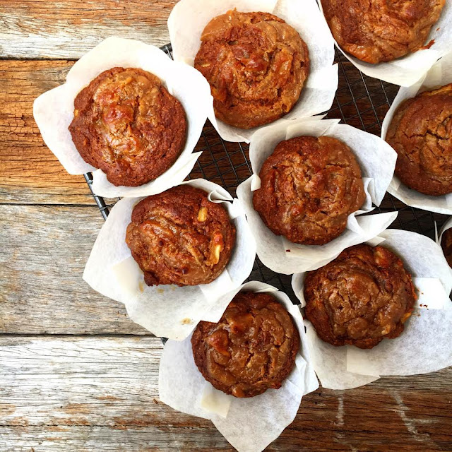 Caramel Apple Muffins Recipe Sneak Peek