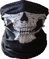 Image: UrbanSource Black Skull Face Tube Mask