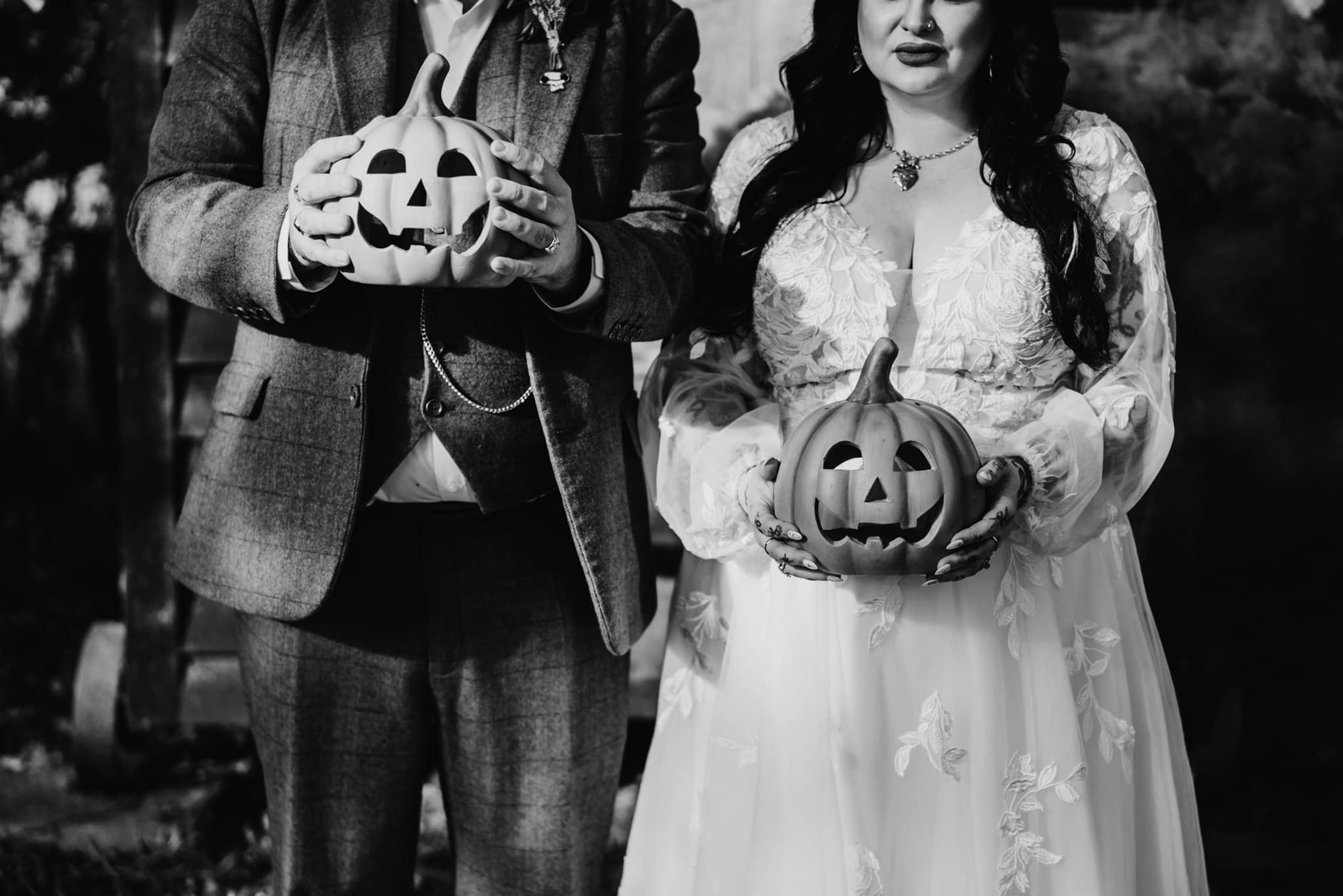 Halloween Pumpkin Wedding Chloe Mary Photography