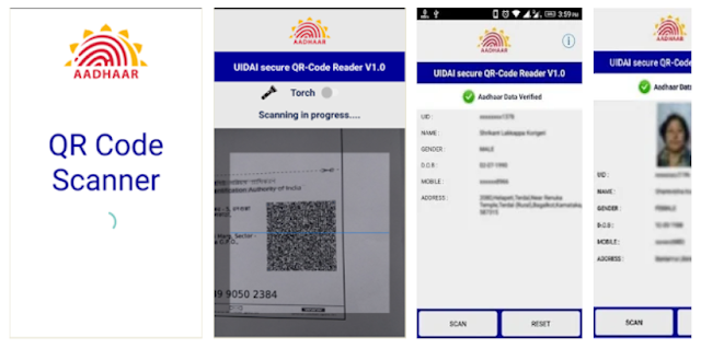 Aadhaar QR Scanner Official Mobile - YouthApps