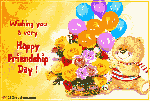 {Happy} Friendship Day 2016 HD Wallpapers Greeting Cards Cliparts Gif Images  