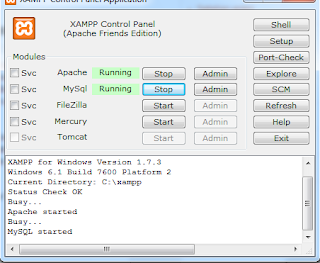 Localhost username and password xampp