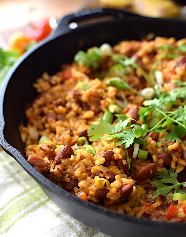 Arroz mamposteado, receta de la cocina puertorriqueña