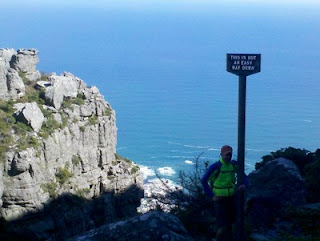 India Venster Hiking Route down Table Mountain