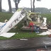 Video: Pesawat latih jatuh di BSD, hancur berkeping-keping
