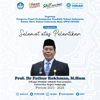 Selamat Kepada Prof. Dr. Fathur Rokhman, M.Hum,  Sebagai Direktur SPS UNNES 2023-2028