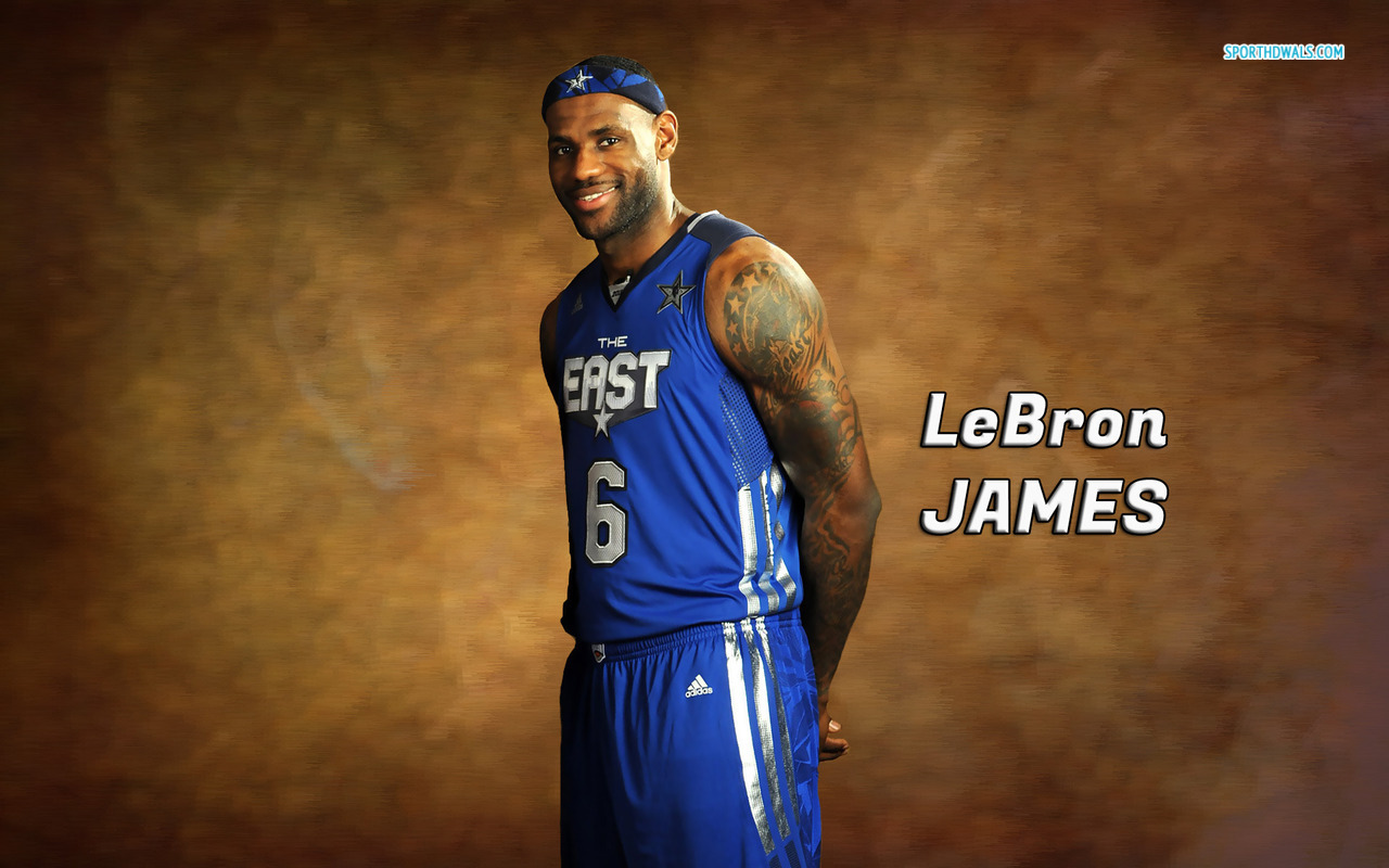NBA Allstar East Lebron James Miami Heat 2011 Wallpapers