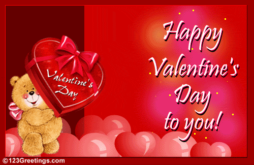 Happy Valentine Day Images in Gif