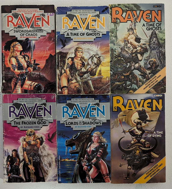 Raven, Swordmistress of Chaos books