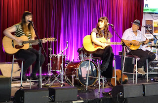 Dana Hassall, Hayley Marsten & Roger Corbett at Tamworth Country Music Festival