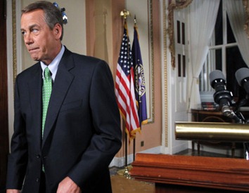 John Boehner Finishes Response to President's Speech on 7-25-11