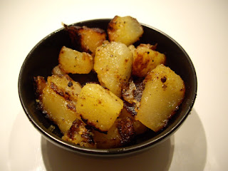 Pommes de terre sautees au beurre de truffes