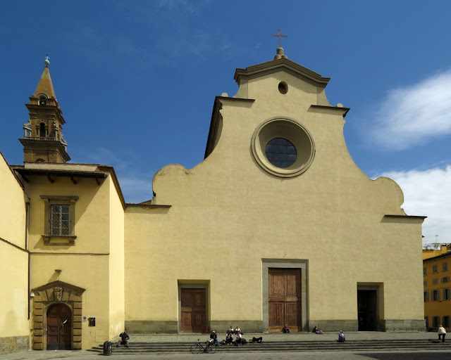 Basilica di Santo Spirito, Basilica of the Holy Spirit, Piazza Santo Spirito, Florence