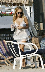 nicole richie celebrating