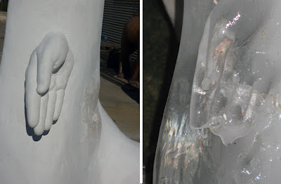 Ice sculpture by casting tecnhics Och8