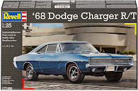 Revell 1/25 '68 DODGE CHARGER R/T (07188) Colour Guide & Paint Conversion Chart