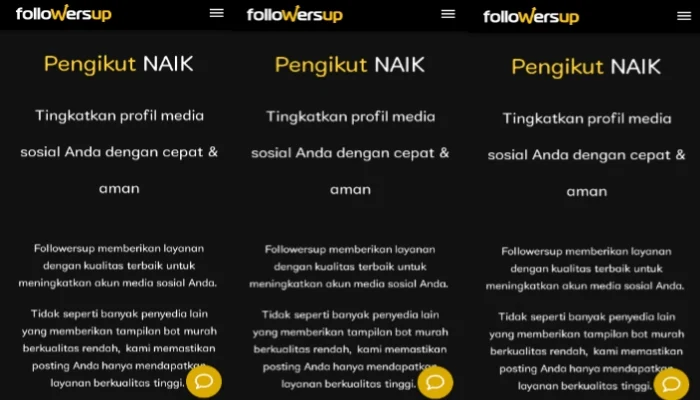 Followersup.co tingkatkan pengikut sosial media kamu dengan cepat dan aman