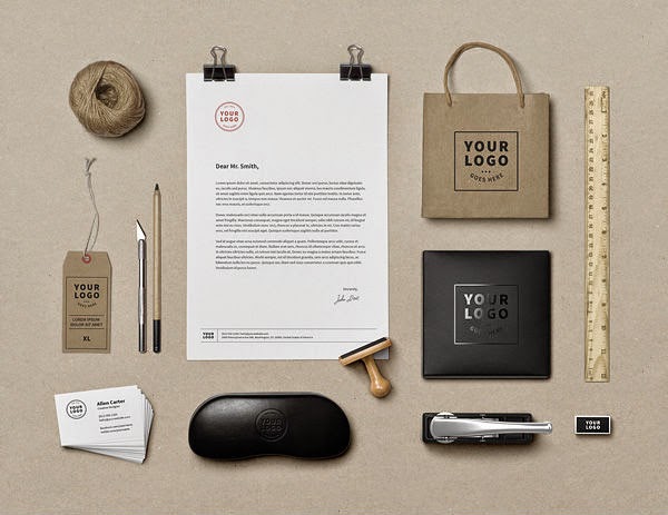 Download Branding Stationery Mockup Gratis - BRANDING MOCKUP BY GRAPHICBURGER