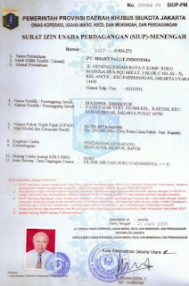 SIUP Surat Izin Usaha Perdagangan Arif Blog II