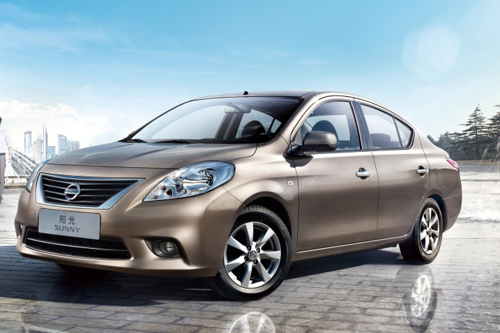  2012 Nissan Sunny Versa Sedan Europe