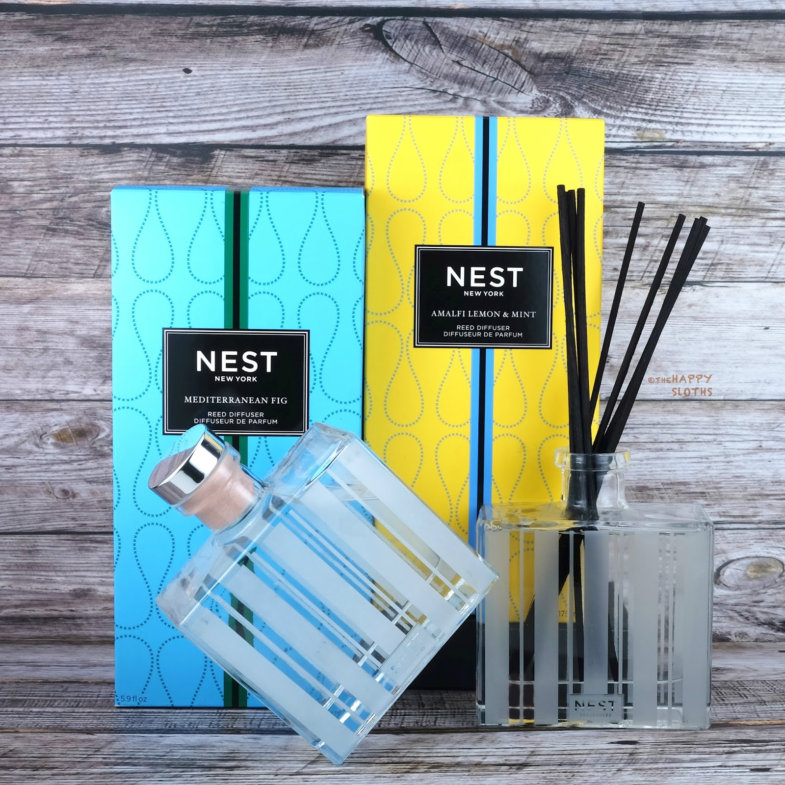 NEST Fragrances | Amalfi Lemon & Mint Candle and Mediterranean Fig Reed Diffuser: Review