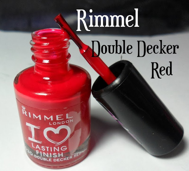 Rimmel Double Decker Red Swatch