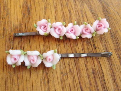 make rose hair pins