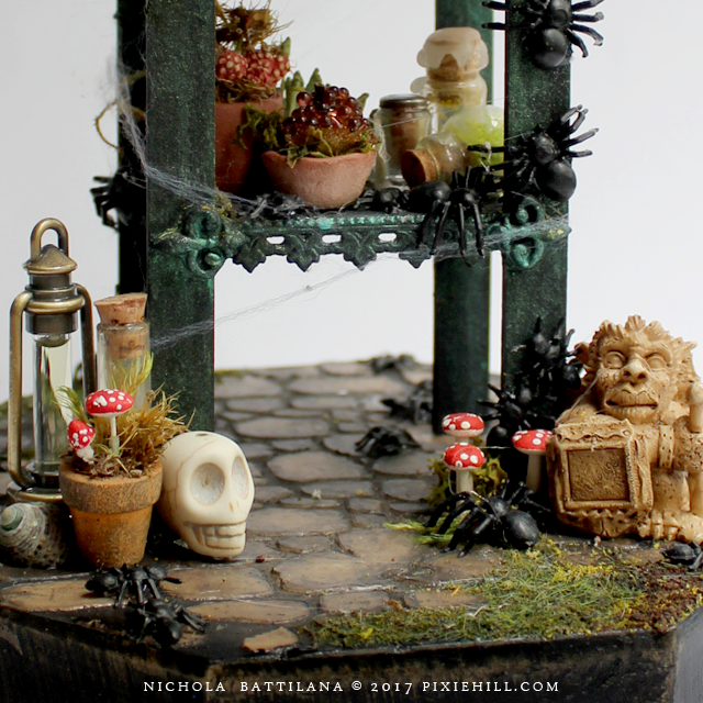 Miniature Dilapidated Greenhouse - Nichola Battilana