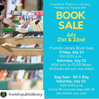 Stock for your summer reading needs! July 21 & 22