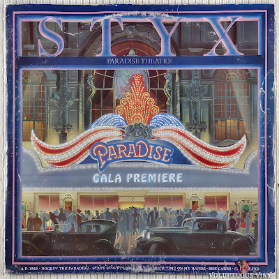 Styx Paradise Theater album cover