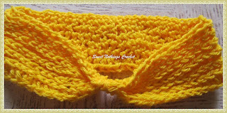 free crochet headband pattern