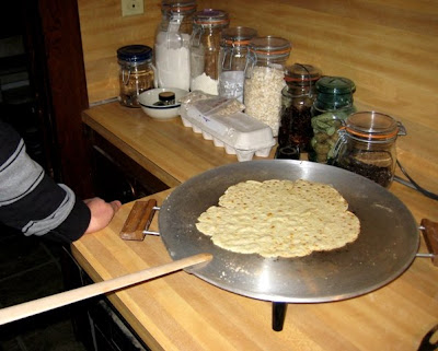 lefse frying