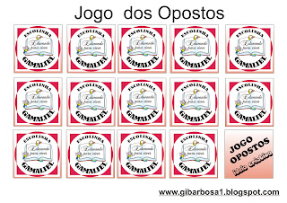 Jogo dos Opostos personalizado - como jogar