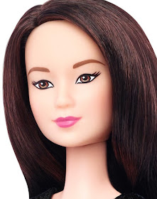 Formatos de rosto das novas Barbie Fashionistas Coleção 2016